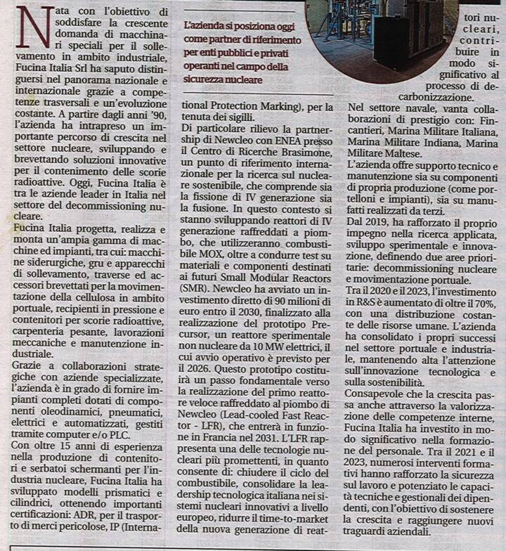 La Nazione – dettaglio articolo 1